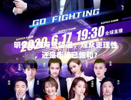 明星直播带货降温:观众更理性,还是市场已饱和? 明星直播带货降温:观众更理性,还是市场已饱和?