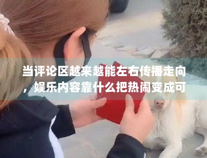 当评论区越来越能左右传播走向，娱乐内容靠什么把热闹变成可停留的信息